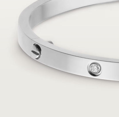 Small 4 Diamonds Love Bracelet
