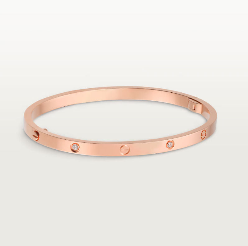 Small 4 Diamonds Love Bracelet