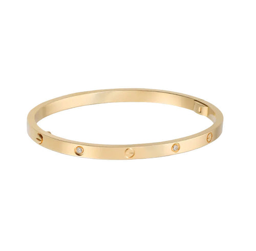 Small 4 Diamonds Love Bracelet