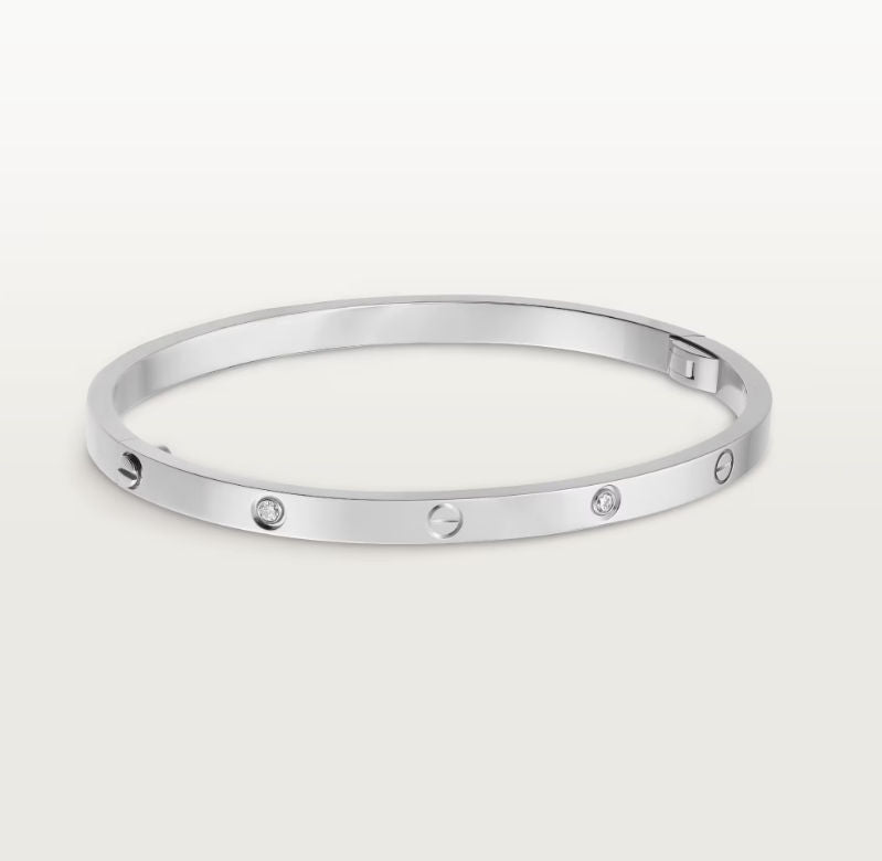 Small 4 Diamonds Love Bracelet