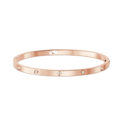 Small 10 Diamonds Love Bracelet Timeless Luxury