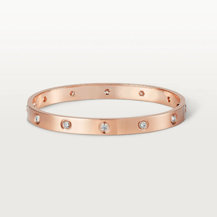 Classic 10 Diamonds Love Bracelet