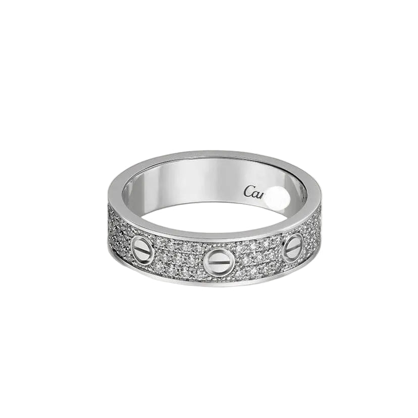 Love PavĂ© Band Ring
