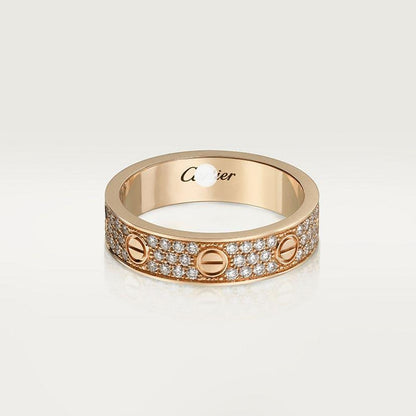 Love PavĂ© Band Ring