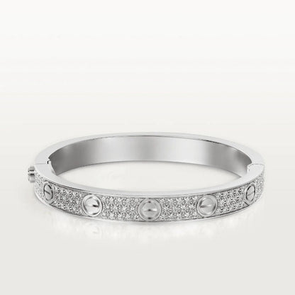 Love Diamonds Paved Bracelet