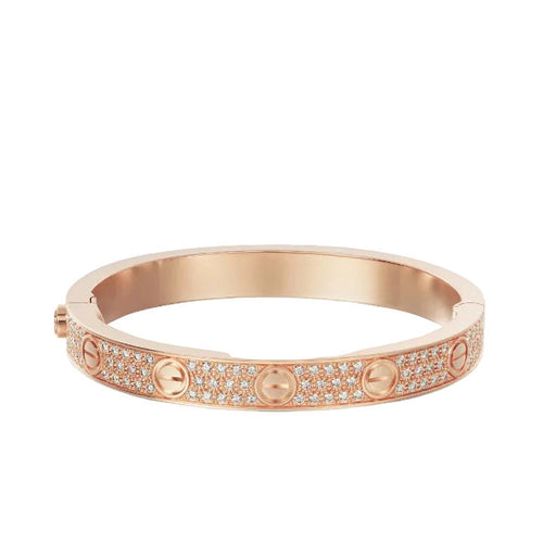 Love Diamonds Paved Bracelet