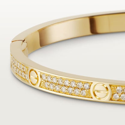 Small Love Diamonds Paved Bracelet