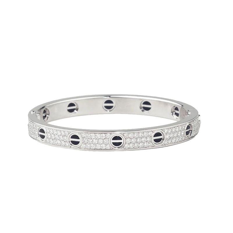 Love Paved Ceramic Bracelet