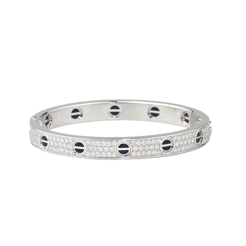 Love Paved Ceramic Bracelet