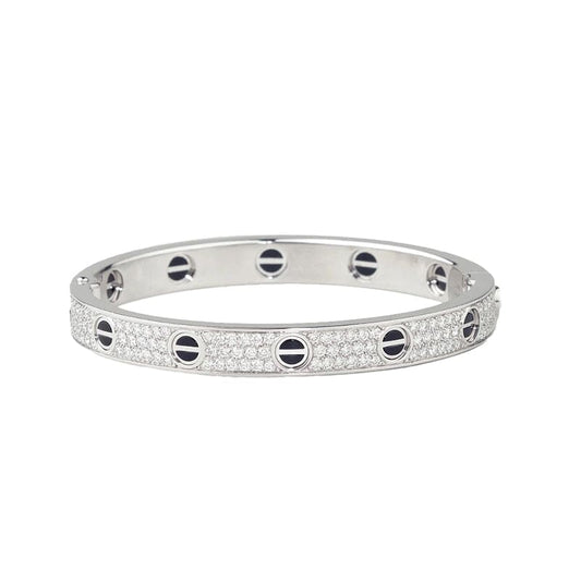 Love Paved Ceramic Bracelet