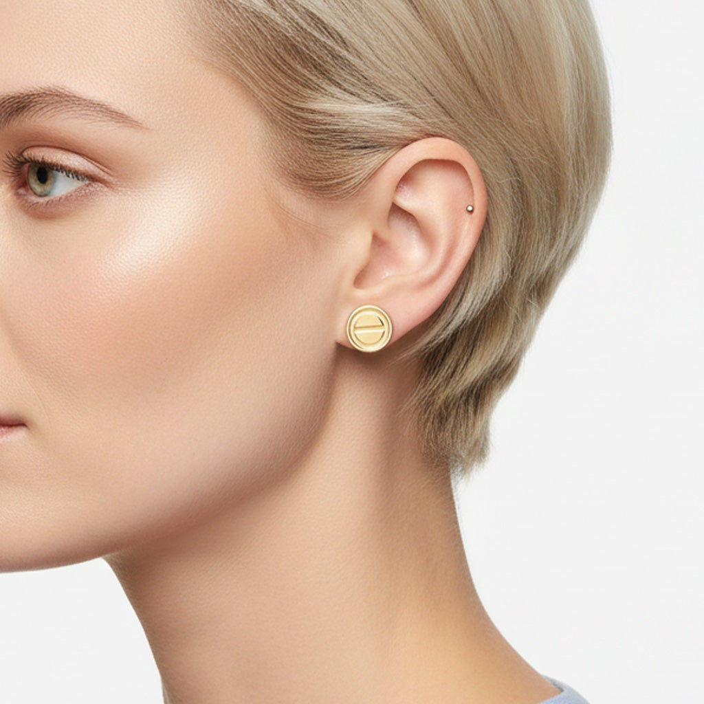 Love Stud Earrings