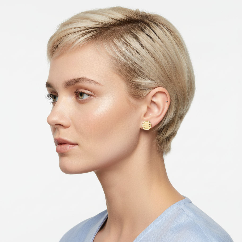 Love Stud Earrings
