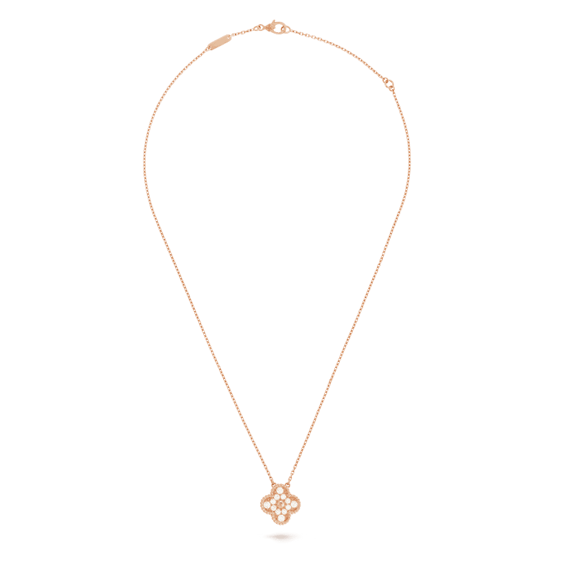 Sweet Alhambra Four-Leaf Clover Pendant Necklace