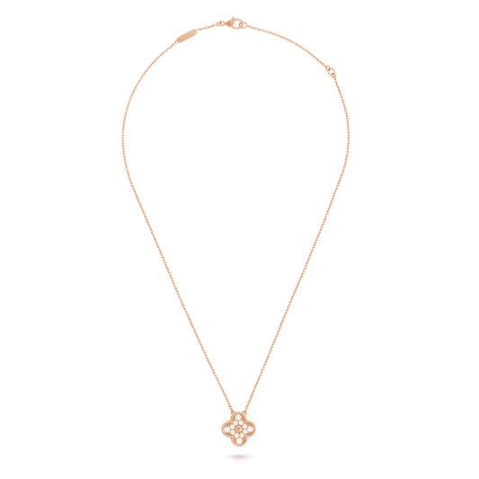 Sweet Alhambra Four-Leaf Clover Pendant Necklace