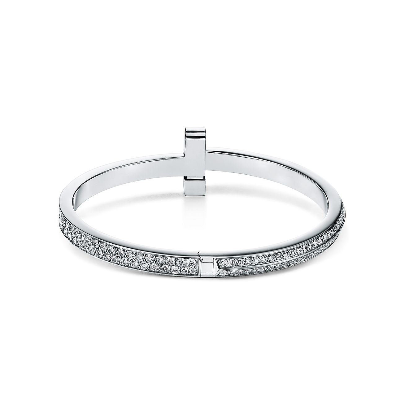 T1 Wide Hinged Bangle Bracelet