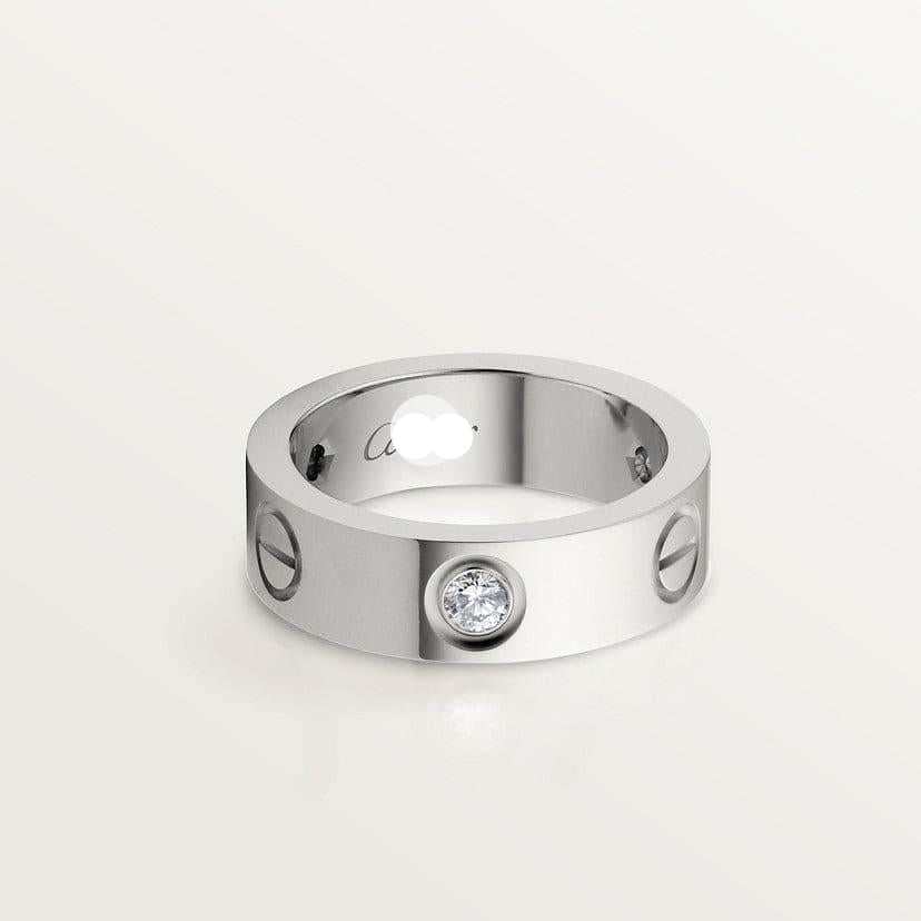 Love 3 Diamonds Wedding Ring