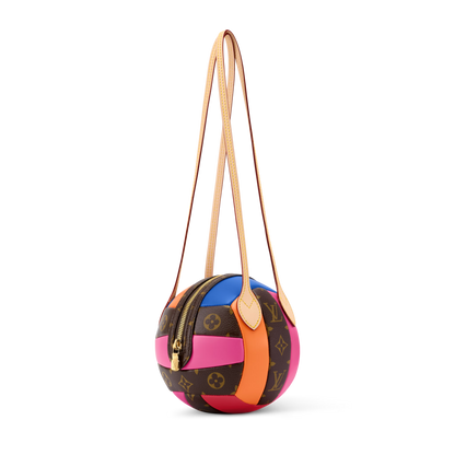 Ace Bag Monogram Pop Coated Canvas Gold-Toned Hardware