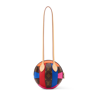 Ace Bag Monogram Pop Coated Canvas Gold-Toned Hardware