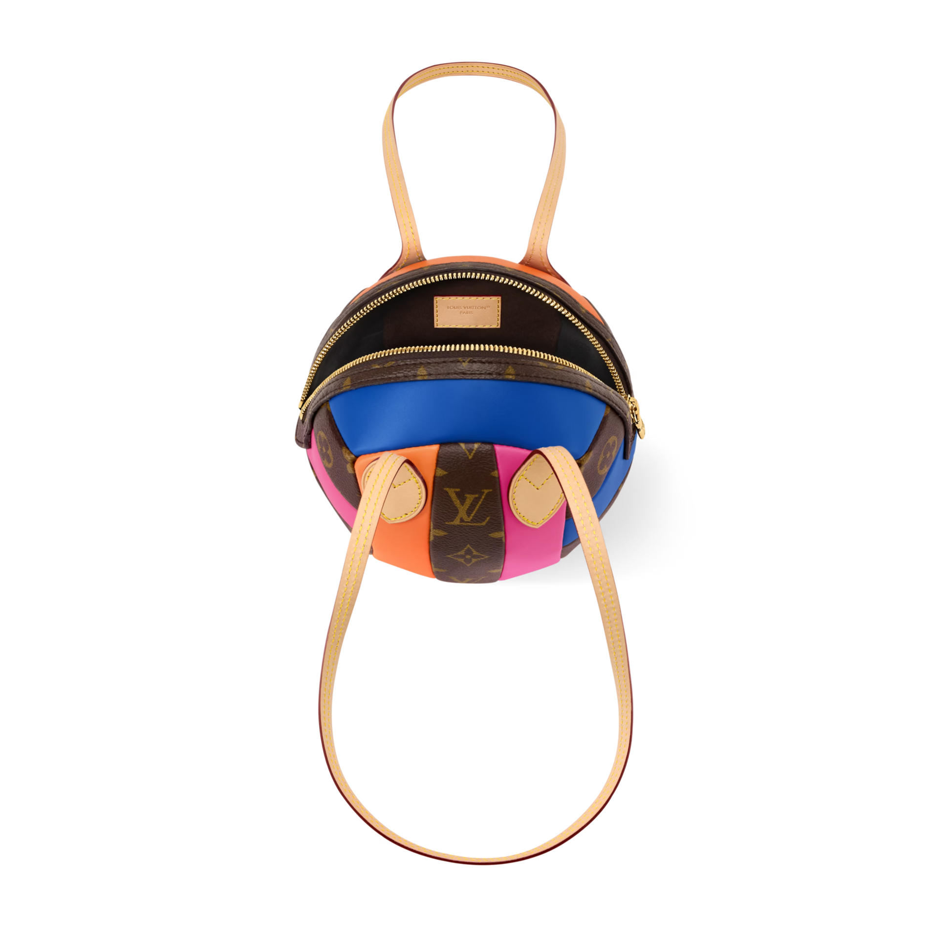 Ace Bag Monogram Pop Coated Canvas Gold-Toned Hardware