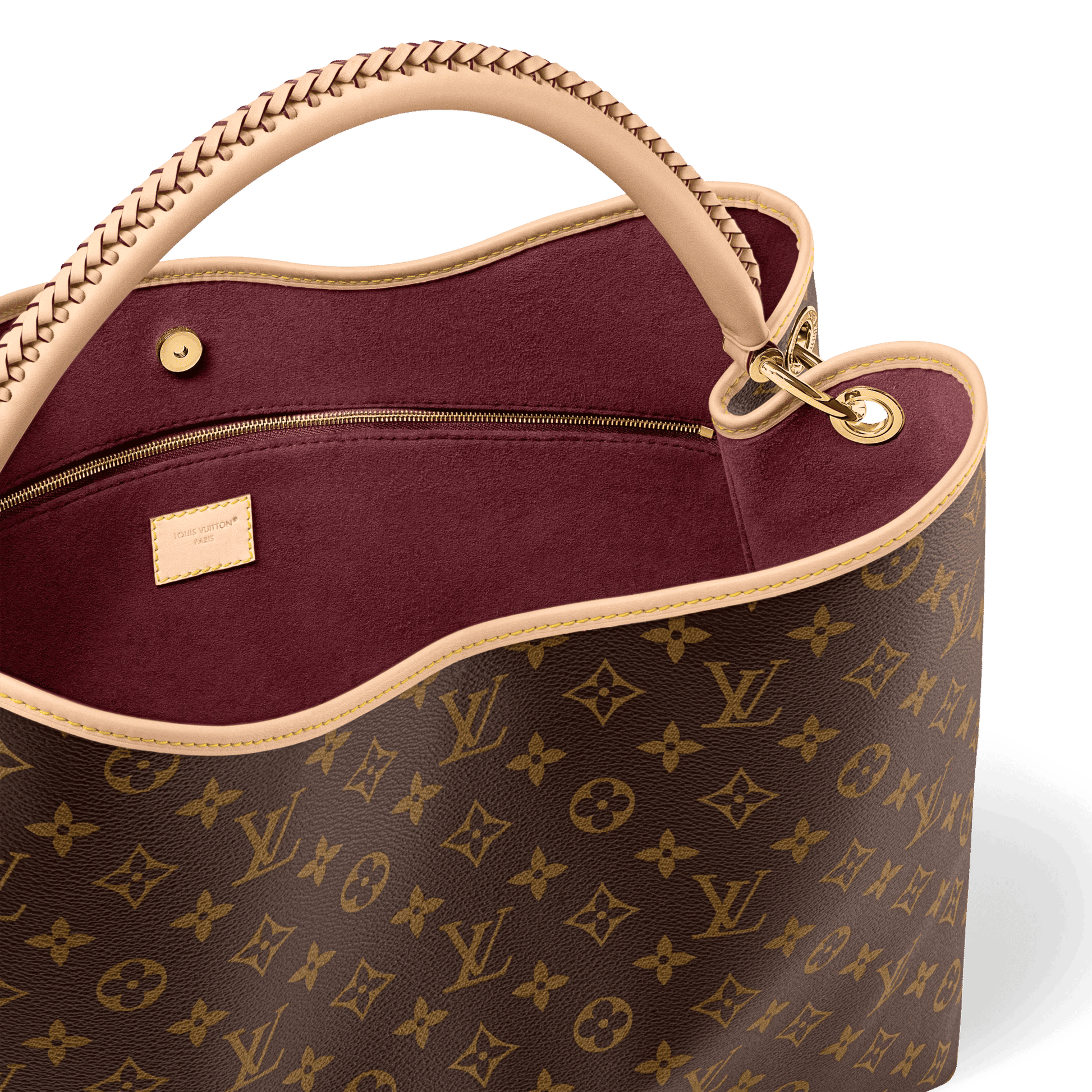 Women's Again Monogram Coated Canvas Tote Bag M25877