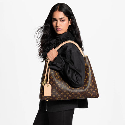 Women's Again Monogram Coated Canvas Tote Bag M25877