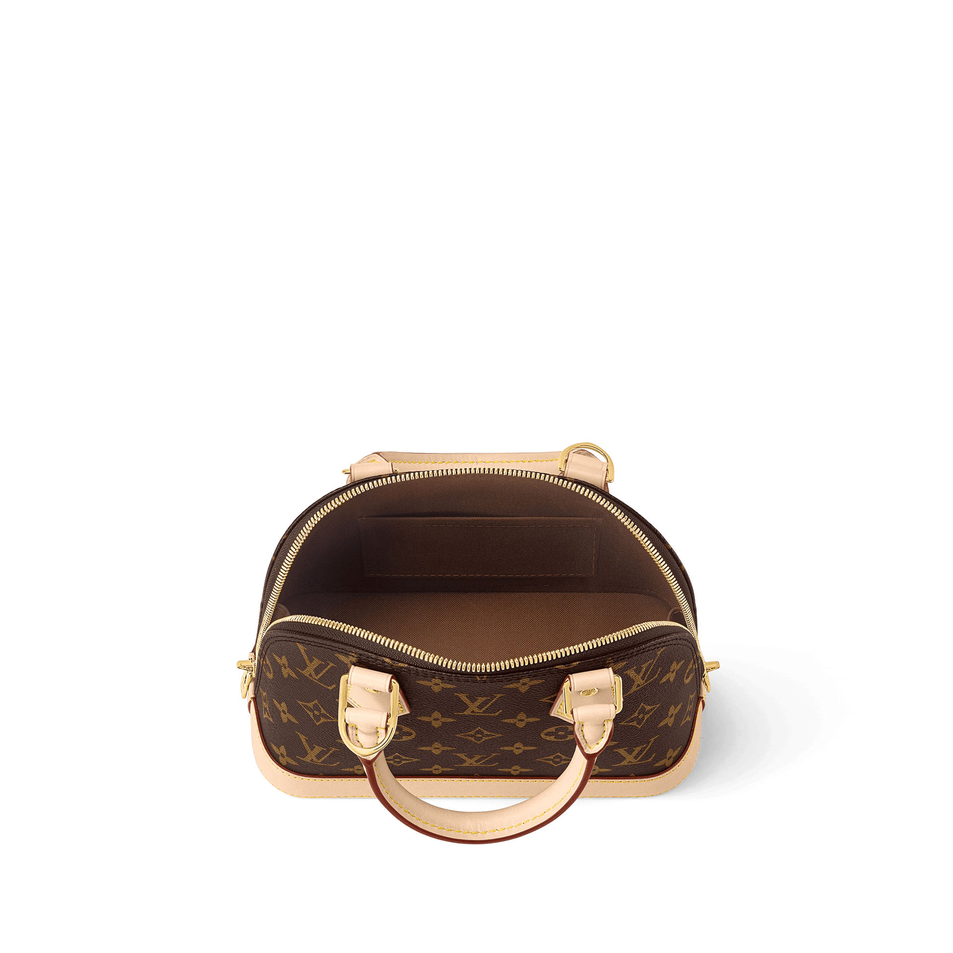Women's Alma BB Mon Monogram Coated Canvas Handbag P01917
