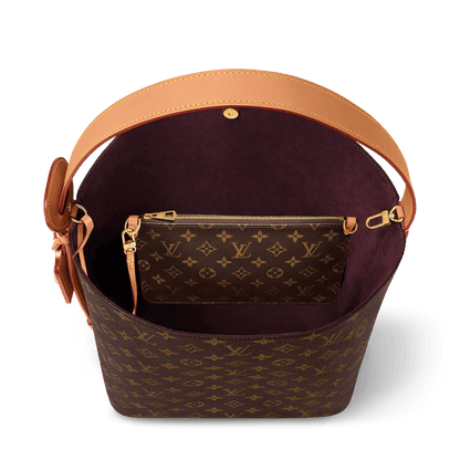 All In GM Monogram Coated Canvas Gold-Toned Hardware