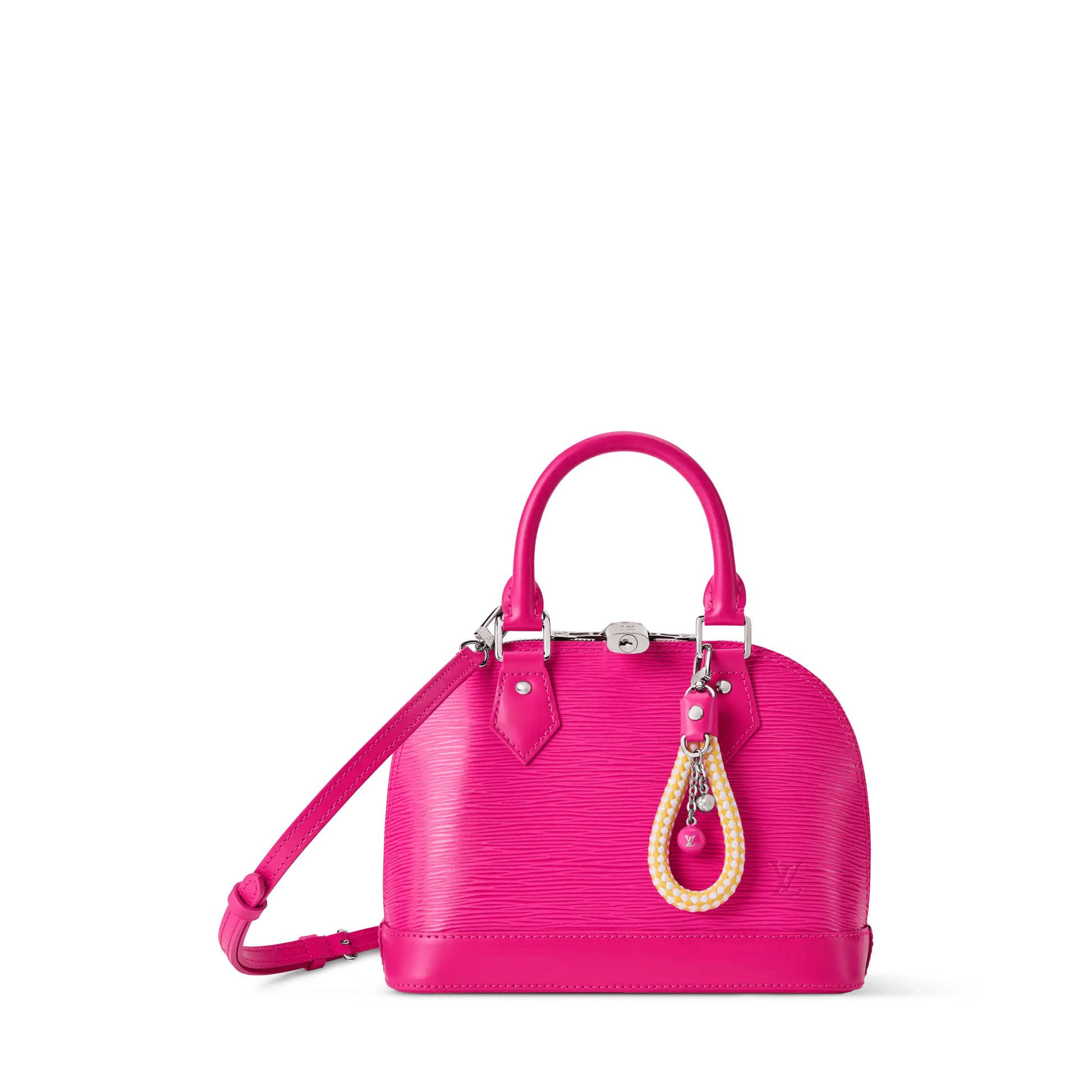 Women's Alma BB Rose Miami Epi Leather Handbag M28902