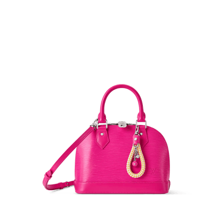 Women's Alma BB Rose Miami Epi Leather Handbag M28902