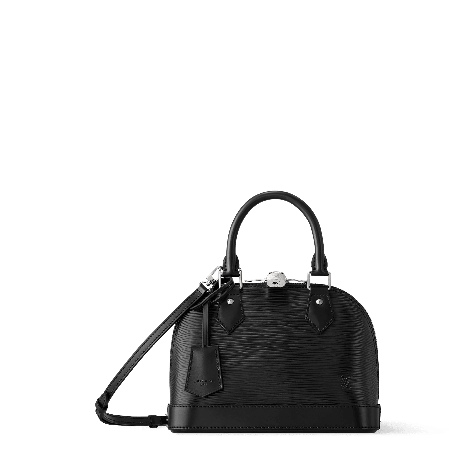 Women's Alma BB Black Epi Leather Crossbody Bag M24645