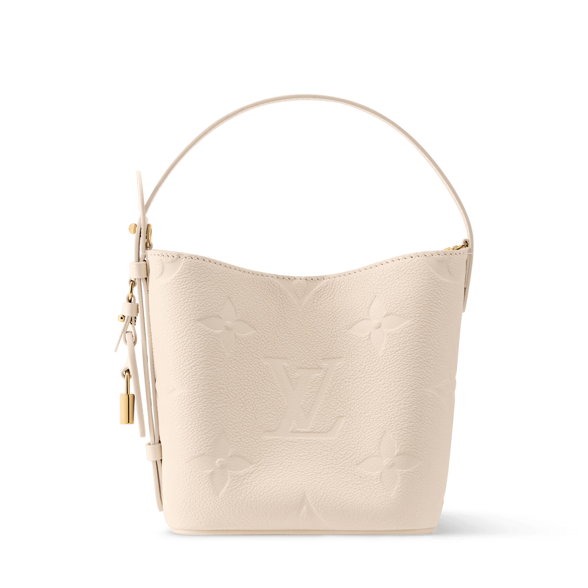 All In BB Monogram Empreinte Leather Crème Gold-Toned Hardware