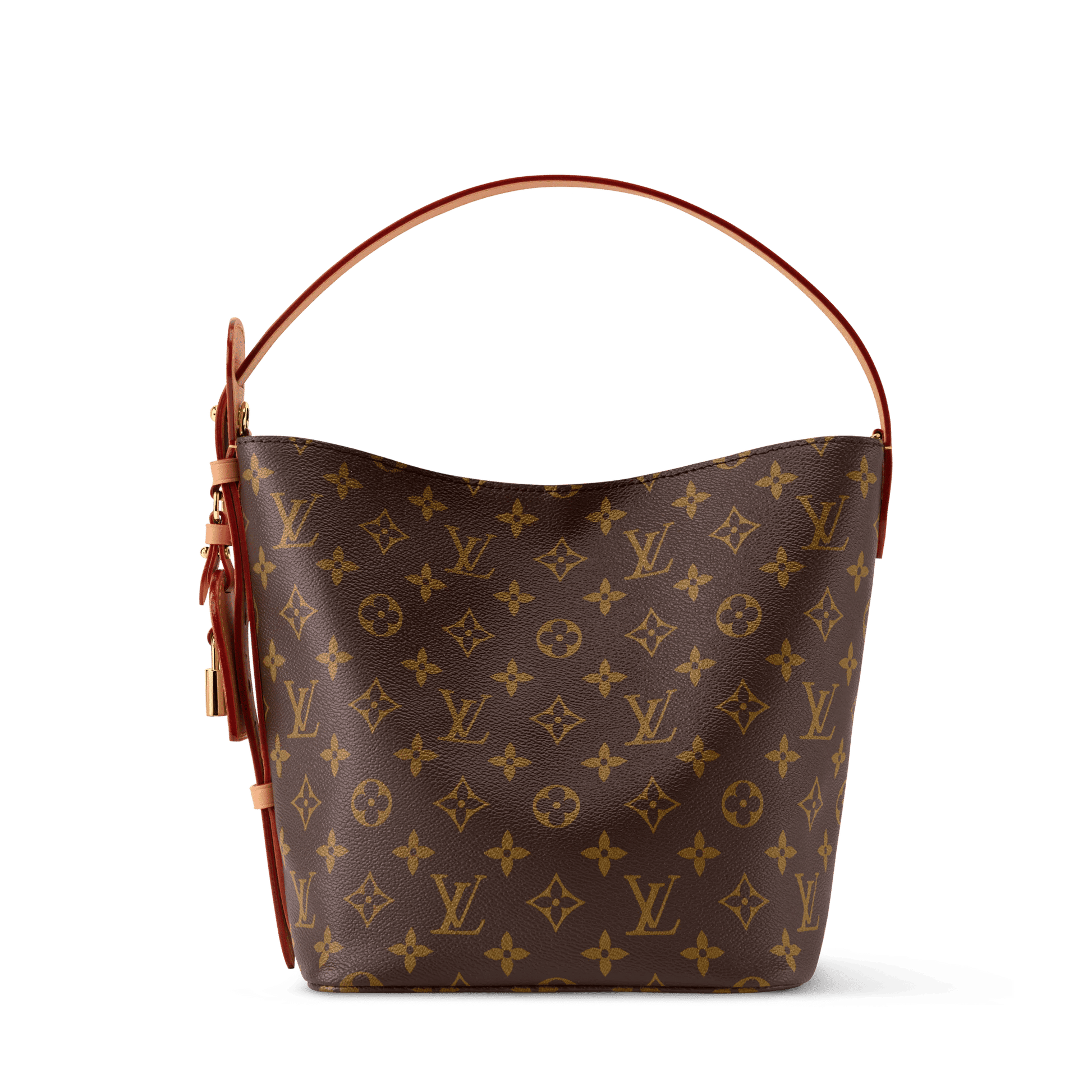 Women's All In MM Monogram Canvas Bucket Bag