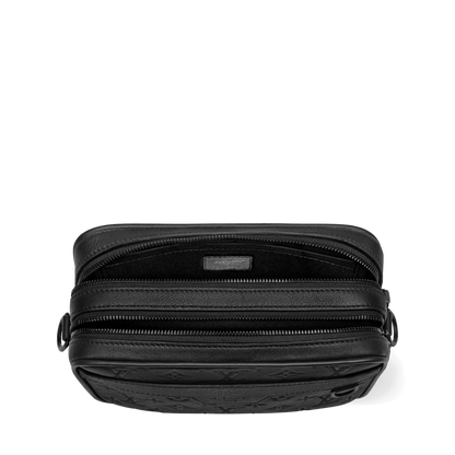 Men's Alpha Messenger Bag Black