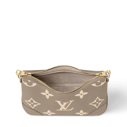 Women's Boulogne PM Bicolor Monogram Empreinte Leather Shoulder Bag M13224