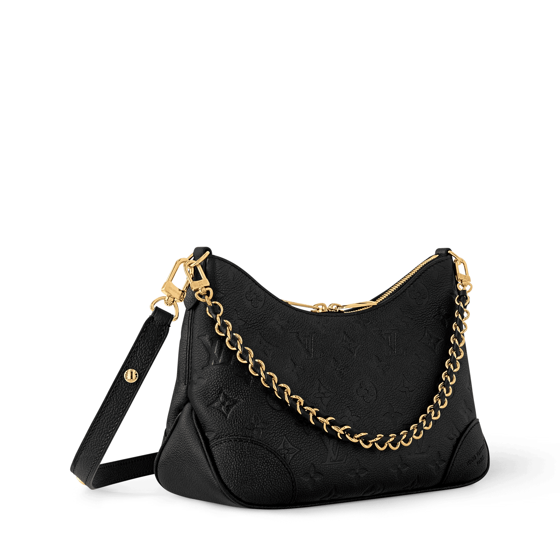 Women's Boulogne PM Black Monogram Empreinte Leather Crossbody Bag M12930