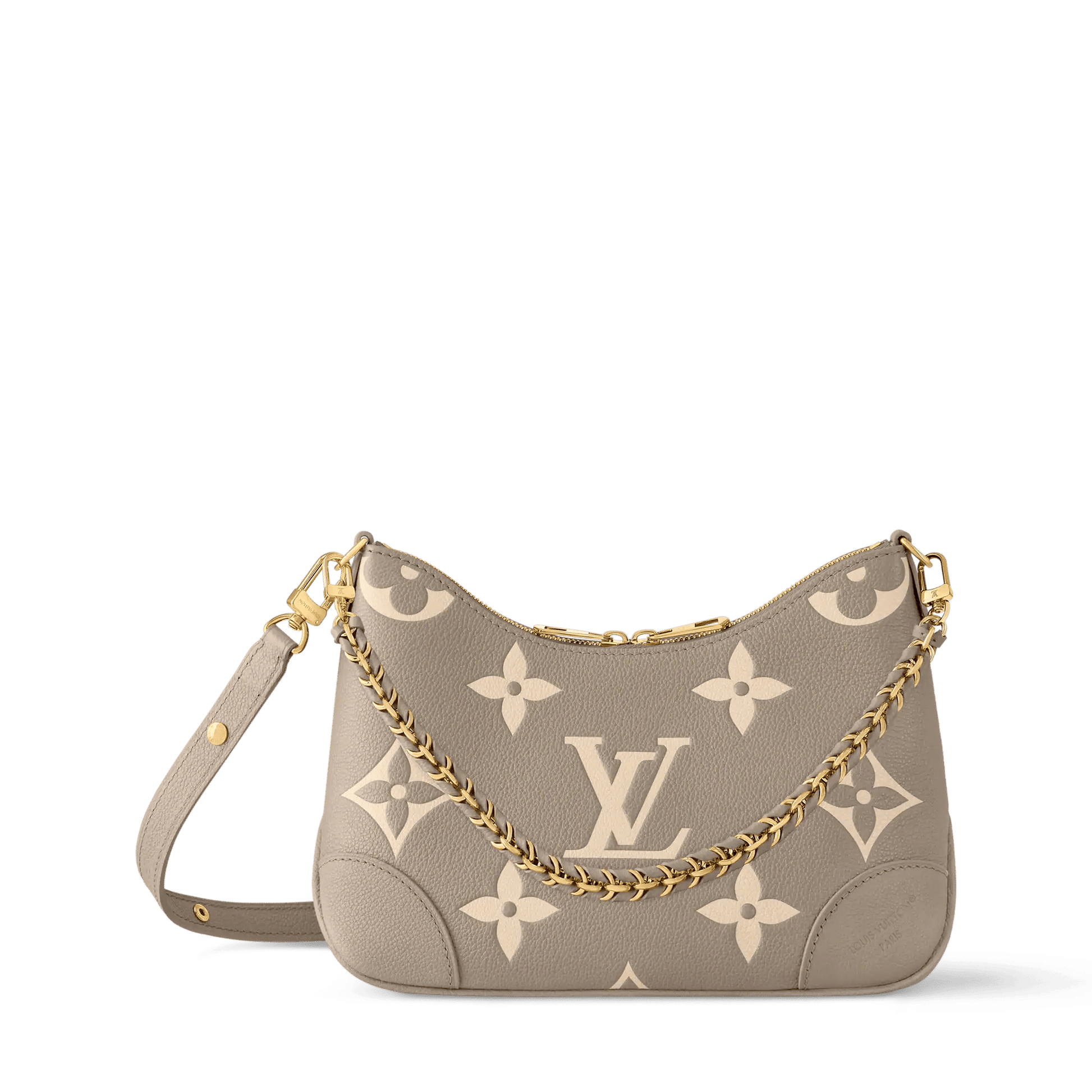 Women's Boulogne PM Bicolor Monogram Empreinte Leather Shoulder Bag M13224