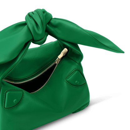 Women's Bundle Trunk Calfskin Gazon Green
