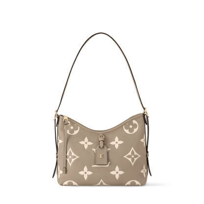 Women's CarryAll PM Bicolor Monogram Empreinte Leather Hobo Bag M47180
