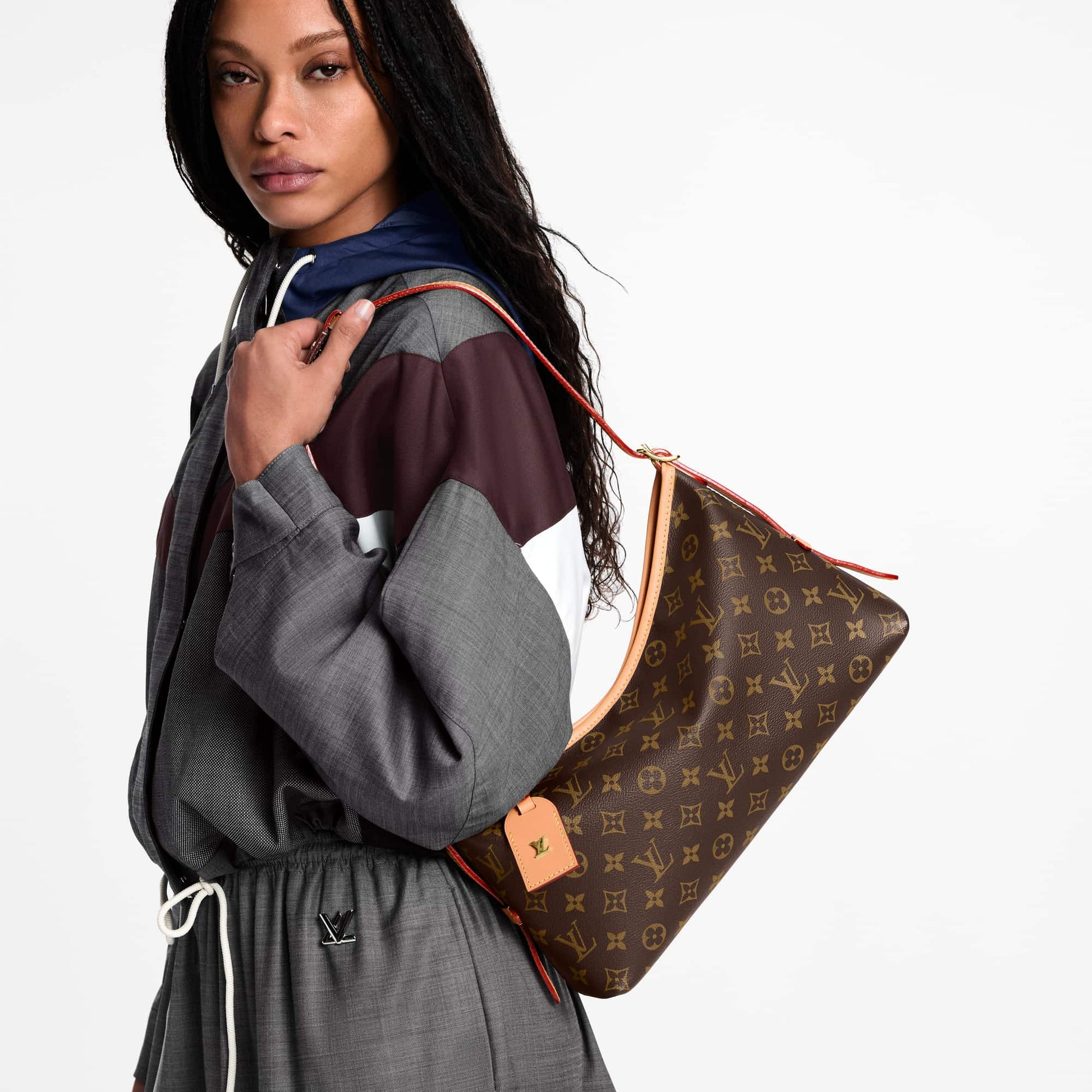 Women's CarryAll East West Monogram Canvas Tote Bag