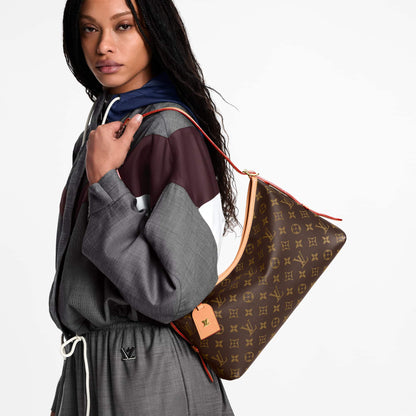 Women's CarryAll East West Monogram Canvas Tote Bag