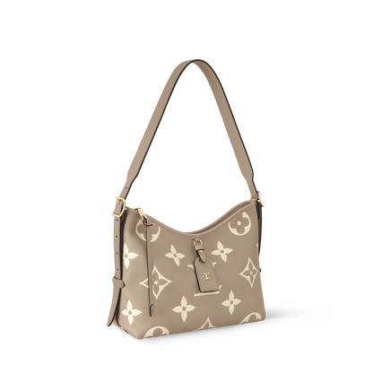 Women's CarryAll PM Bicolor Monogram Empreinte Leather Hobo Bag M47180