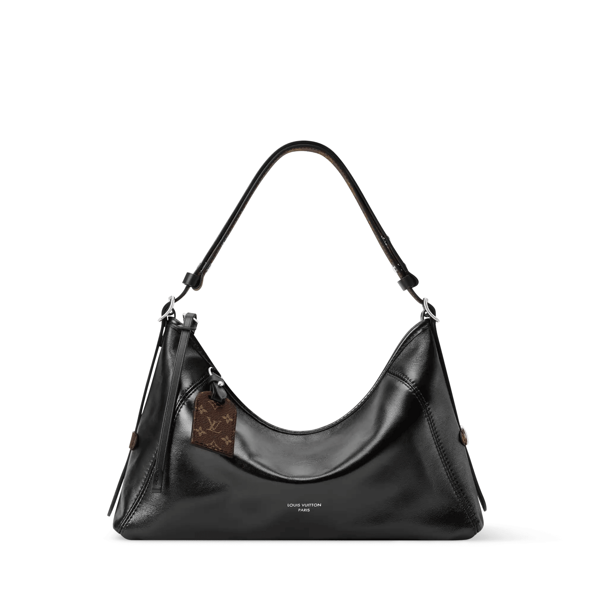 Women's CarryAll East West Black Lamb Leather Crossbody Bag M28160