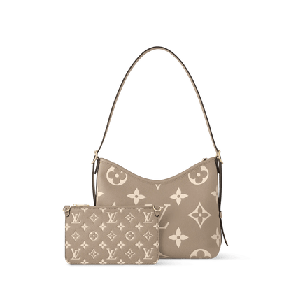 Women's CarryAll PM Bicolor Monogram Empreinte Leather Hobo Bag M47180