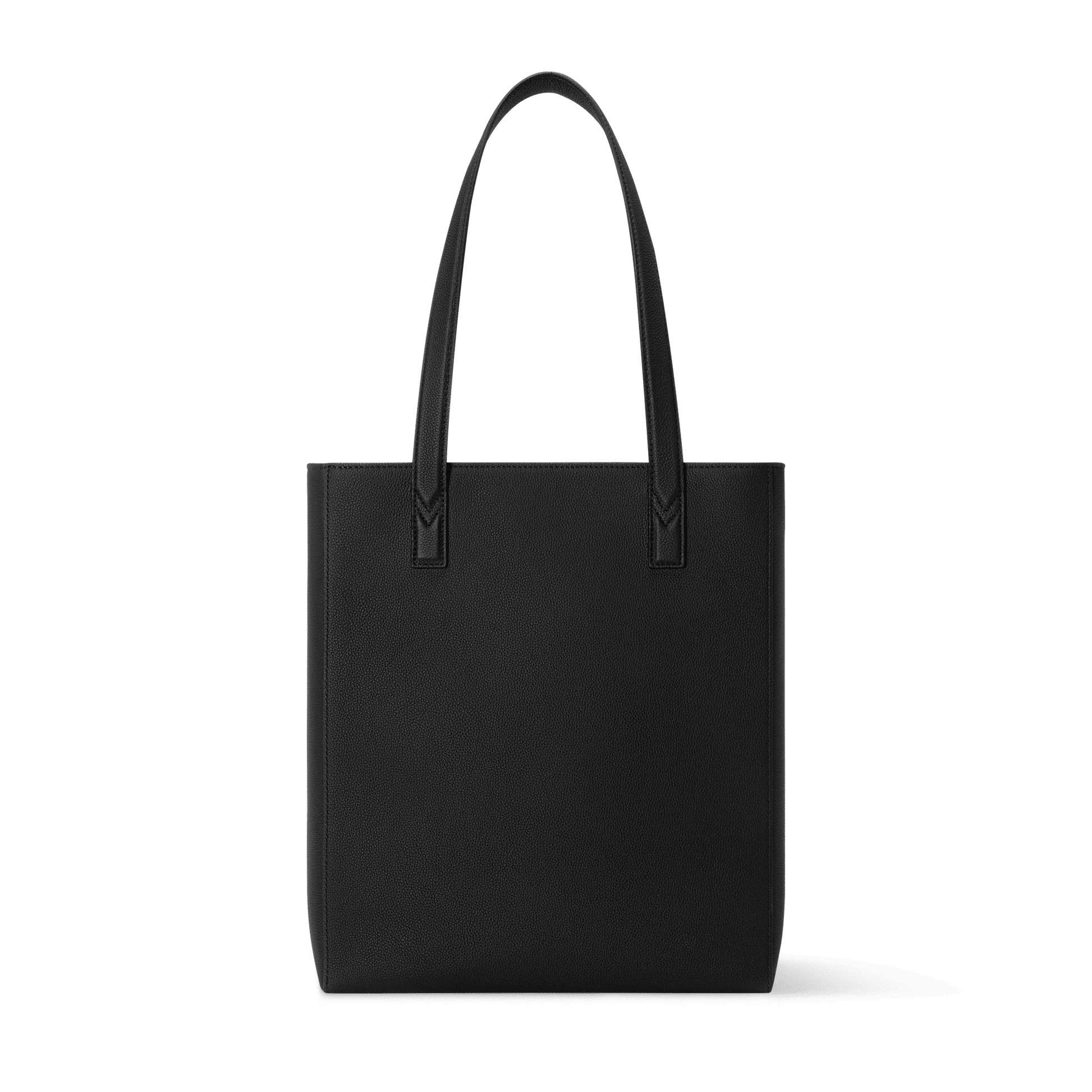Men's Cabin Tote Waxy Calfskin Black