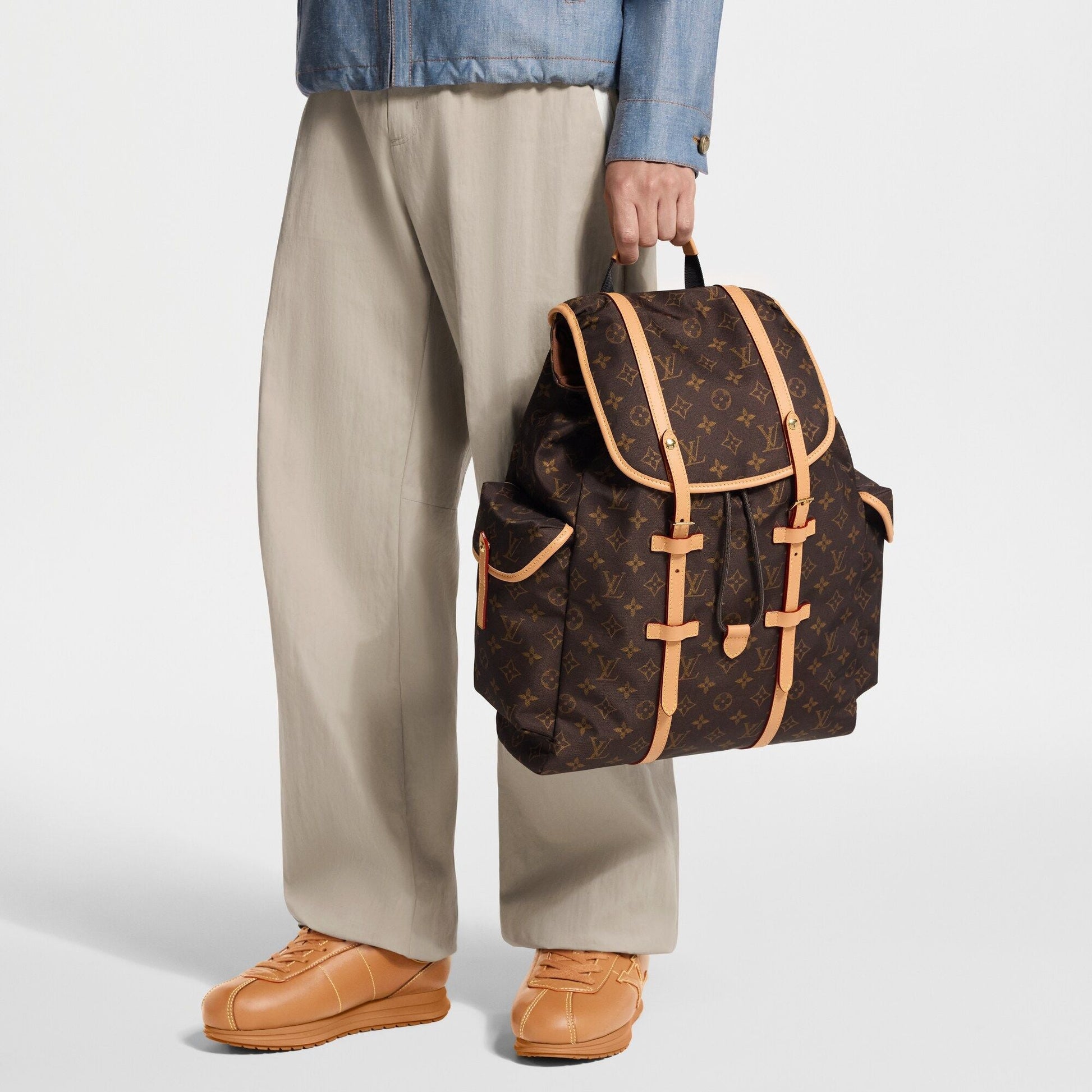 Men's Christopher East West MM Silk Tech Backpack