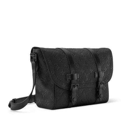 Men's Christopher Messenger Bag Monogram Taurillon