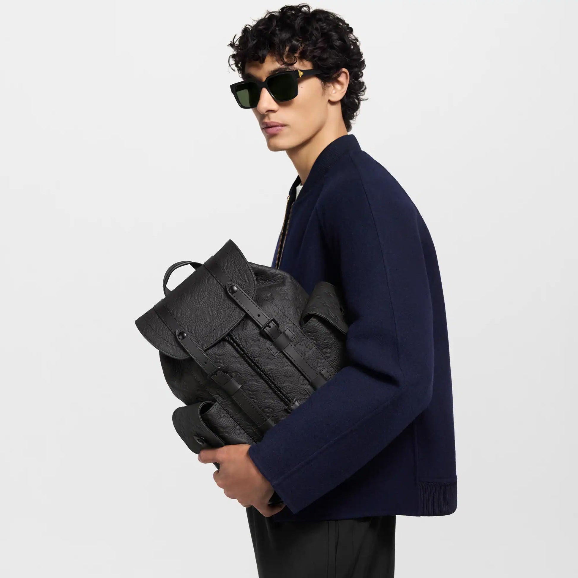 Men's Christopher PM Backpack Monogram Taurillon Leather