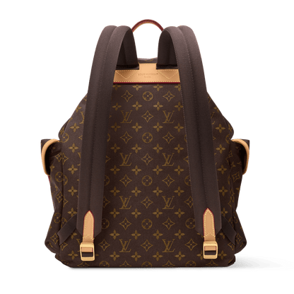Christopher East West MM Monogram Silk Tech Gold-Toned Hardware