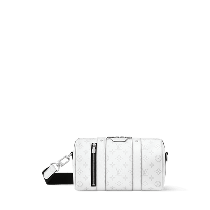 Men's City Keepall Bag Monogram Taigarama