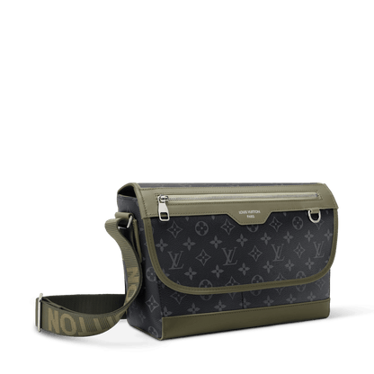 Men's Courrier Messenger Bag Khaki